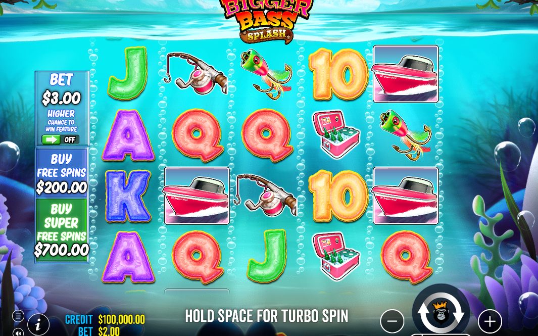 Bigger Bass Splash