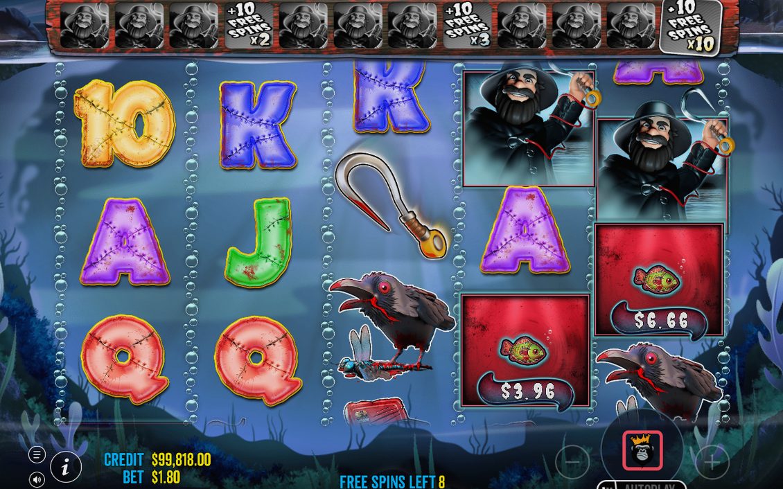 Free Spins: WILD collecting MONEY values each spin